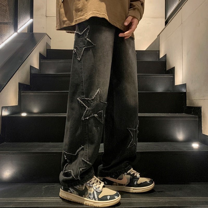 Baggy Stern Jeans