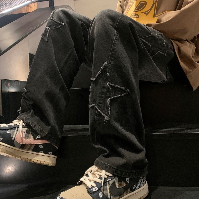 Baggy Stern Jeans