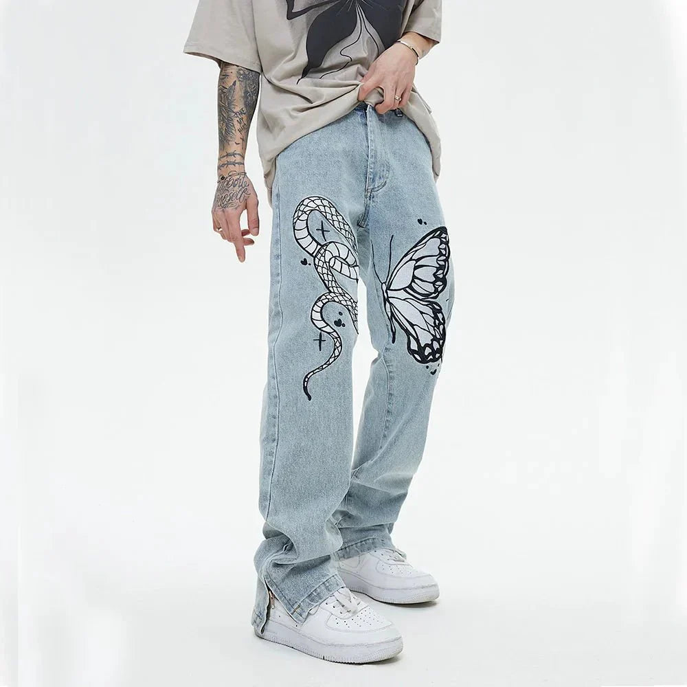 Butterfly vs Snake Jeans
