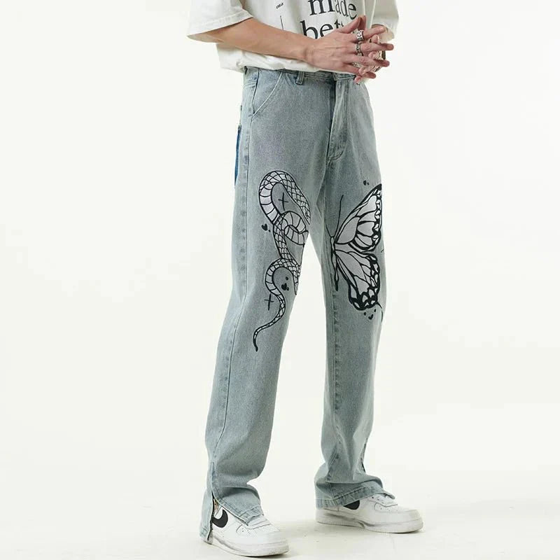 Butterfly vs Snake Jeans