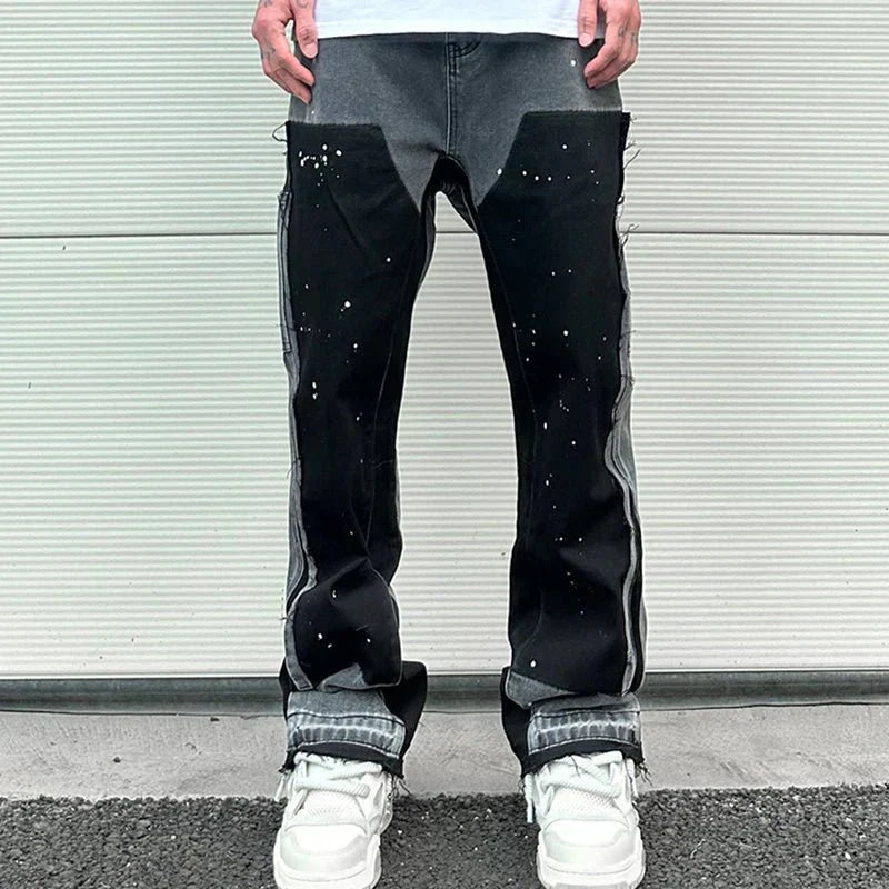 Speckled Ink Color Denim