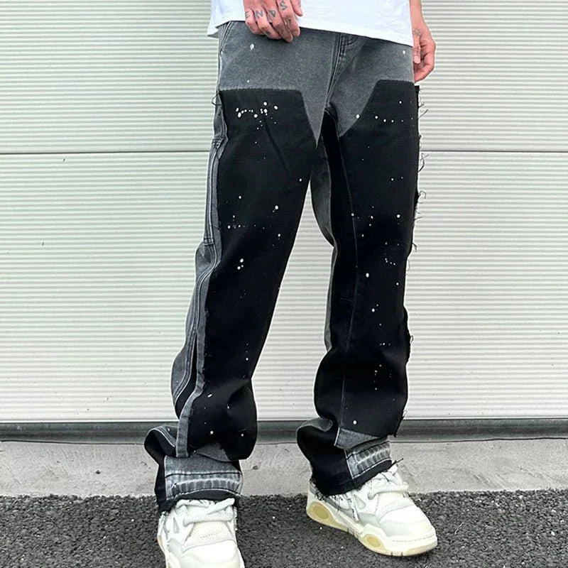 Speckled Ink Color Denim