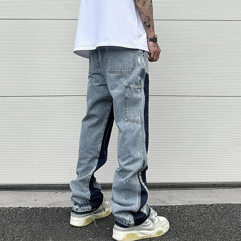 Speckled Ink Color Denim