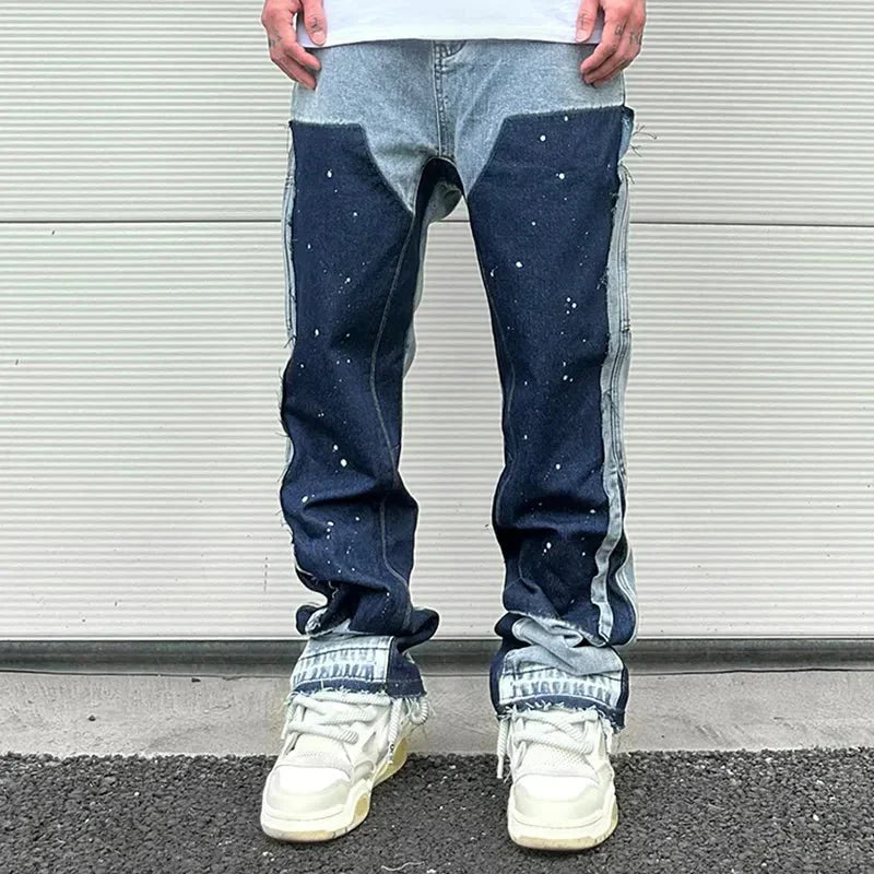 Speckled Ink Color Denim